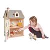 Tender Leaf Toys - Foxtail Villa - Furnished 27.95 Tall Town Style Pretend Play Doll House - Encourage Creative and Imaginative Fun Play for Children 3+ view 3
