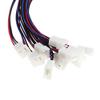 Calvas 10 Pcs JST-XH Plug 2S Lipo Balance Wire Extension Lead 22cm For RC Car Plane view 3