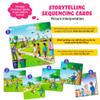 Spark Cards Sequence Cards for Storytelling and Picture Interpretation Speech Therapy Game, Special Education Materials, Sentence Building, Problem Solving, Improve Language Skills view 2