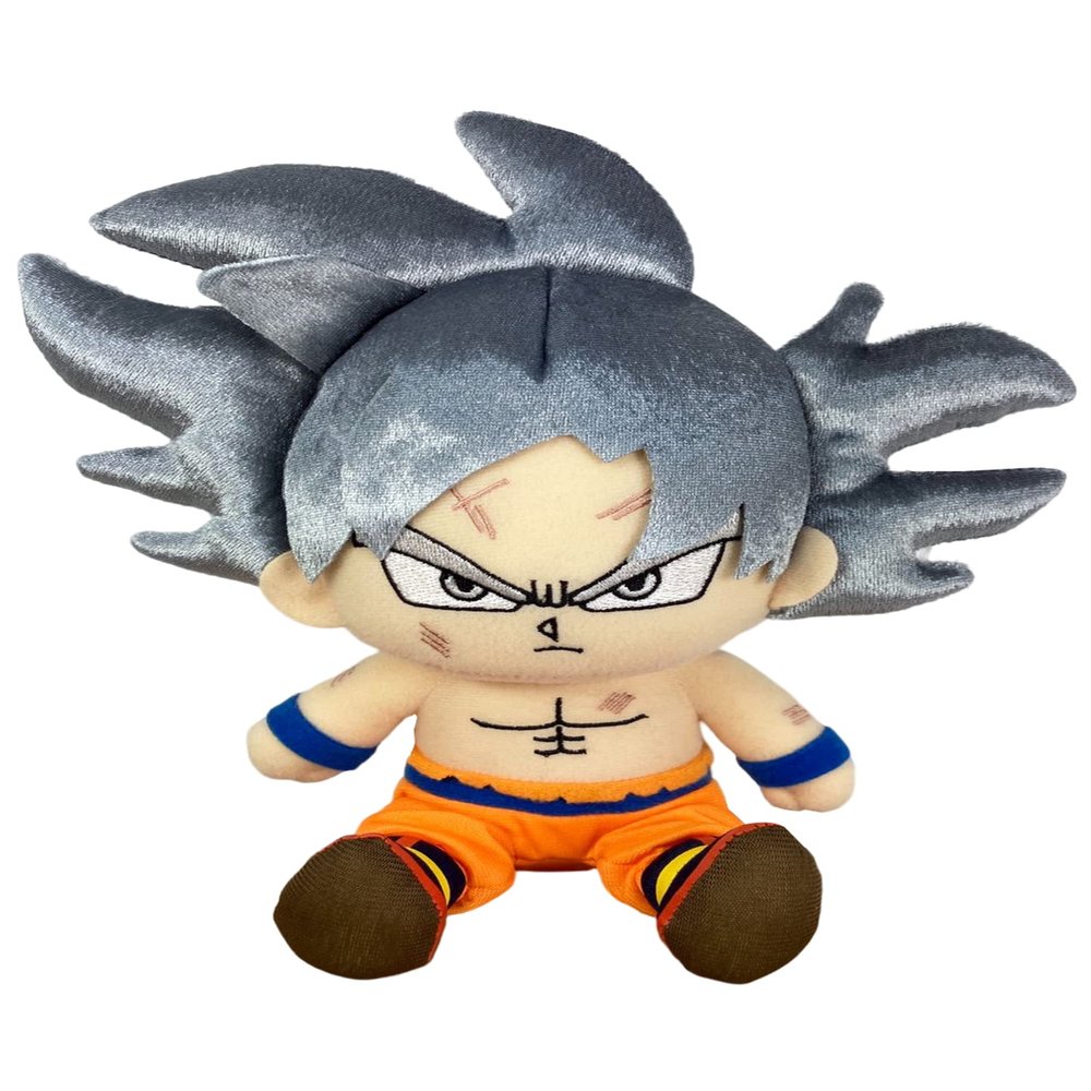 Dragon Ball Super - Goku Ultra Instinct Sitting Plush 7"
