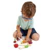 Tender Leaf Toys - Mini Chef Chopping Board - 16 Pcs Wooden Cutting Vegetable Toys with Knife - Accessories for Play Kitchen with Drawstring Bag - Develops Fine Motor Skills for Kids - Age 3+ view 2