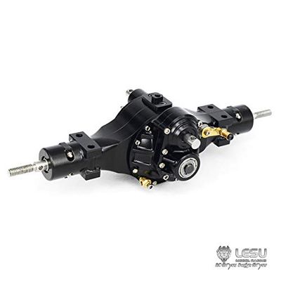LESU Metal Rear Axles Differential Lock for RC 1/14 Tractor Truck TMY Model