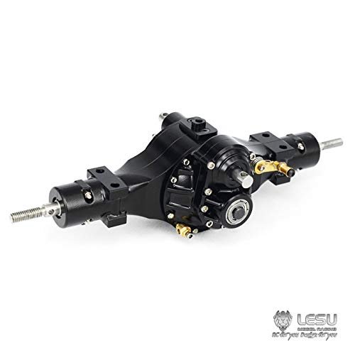 LESU Metal Rear Axles Differential Lock for RC 1/14 Tractor Truck TMY Model