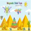 Veatree 150 Pcs Magnetic Building Sticks Blocks, 3D Non-Toxic Educational STEM Toys for Kids and Adults, Includes Storage Bag view 2