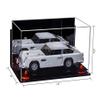 Better Display Cases Versatile Acrylic Display Case - Medium Rectangle Box with Mirror, Wall Mount and Red Risers 14" x 8" x 8.5" (A011-RR) view 2