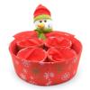 Shatchi 5pcs Novelty Set Snowman Sweet Christmas Dinner Table Decorations Favour Gifts Shop Bar Restaurants Display Tips Box Hamper Baskets, Multi view 1