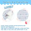 18 Inch Doll Bedding 2 Pc. Set - Reversible Print Doll Bedding Accessories with Comforter and Pillow - Fits American Girl Dolls and Other 18 Inch Dolls Holiday view 4