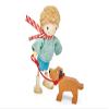Tender Leaf Toys - The Goodwood Family - Wooden Miniatures Flexible Doll, Multicultural Action Figure for Dollhouse - Encourage Creative and Imaginative Fun Play for Children - Age 3+ view 1