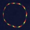 25 PackRainbow Beaded Necklaces - 21" Inch Rainbow Beads Necklace for Gay Pride, Lesbian Pride, Transgender Pride, LGBTQ Awareness, Pride Parades amd LGBTQ Marches view 2