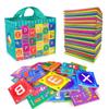 teytoy Baby Soft Alphabet Cards Toys, 26Pcs ABC Alphabet Flash Cards Early Learning Toy with Storage Bag, Washable Soft letter Toy for Toddlers Kids Boys Girls Over 0 Years view 1