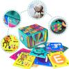 teytoy Baby Soft Alphabet Cards Toys, 26Pcs ABC Alphabet Flash Cards Early Learning Toy with Storage Bag, Washable Soft letter Toy for Toddlers Kids Boys Girls Over 0 Years view 3