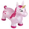 Idena 40133 Unicorn Pink with Stars Includes Air Pump Load 50kg Perfect for Indoor and Outdoor Use in Park or Nursery Approx. 59 x 23 x 53 cm view 1
