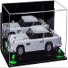 Better Display Cases Versatile Acrylic Display Case - Medium Rectangle Box with Mirror, Wall Mount and Orange Risers 14" x 8" x 8.5" (A011-OR) view 1