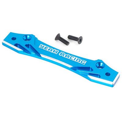 Yeah Racing TT02-040V2BU Aluminum Bumper Plate for Tamiya TT02