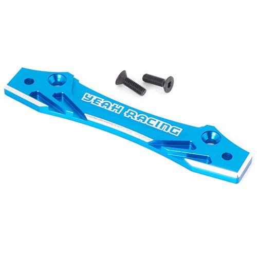 Yeah Racing TT02-040V2BU Aluminum Bumper Plate for Tamiya TT02