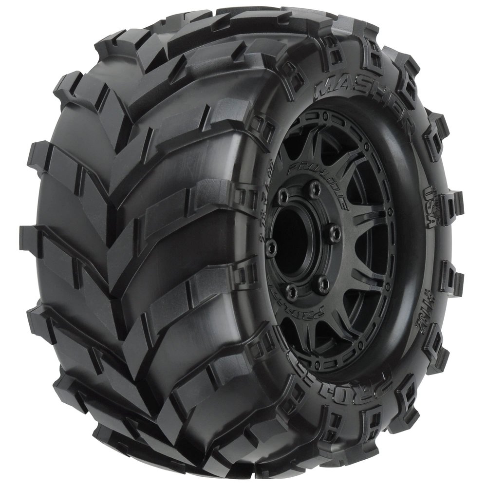 Pro-Line Racing Masher 2.8 MTD Raid Black 6x30 F/R PRO119210 RC Tire