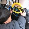 Coherny Simulated Driving Controller Portable Simulated Driving Steering Wheel Copilot Toy Children's Educational Sounding Toy Small Steering Wheel Toy Gift Funny Interactive Driving Wheel with Music view 2