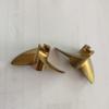 PerfectPlaza Propellers 1Pair Brass 3619 Left & Right Propeller Dia 36mm P1.9 for 4mm Shaft RC Boat view 3