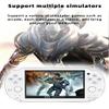 CZT Handheld Game Console - 4.3 inch Double Joystick, 8GB, 2200 Retro Games, Arcade, Multiple Emulator, Mini Portable Game Player, MP3/4, TV Out - Gifts for Children/Men (White) view 3