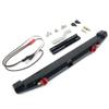Yeah Racing Aluminum Alloy Rear Bumper w/LED for TRAXXAS TRX-4 SCX10 II #TRX4-058BK view 1