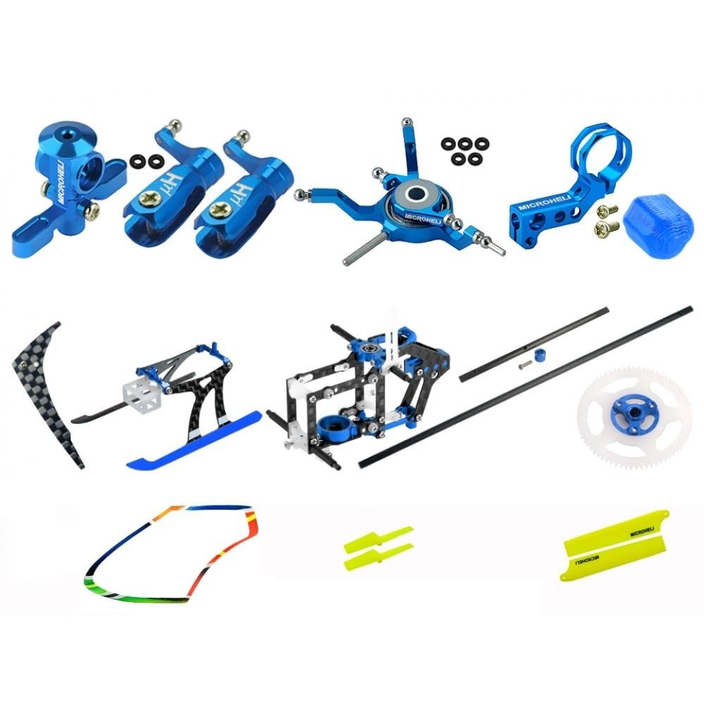 MICROHELI CNC Performance Package (Blue) - Blade Nano S2 / S3