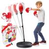 Whoobli Punching Bag for Kids and Toddler Incl Boxing Gloves| 3 4 5 6 7 8+ Years Old Adjustable Kids Boxing Bag with Stand| Sports Toy for Boys| Ideal Christmas Birthday Gift for Children; New 2026 view 1