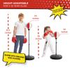 Whoobli Punching Bag for Kids and Toddler Incl Boxing Gloves| 3 4 5 6 7 8+ Years Old Adjustable Kids Boxing Bag with Stand| Sports Toy for Boys| Ideal Christmas Birthday Gift for Children; New 2026 view 3