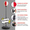 Whoobli Punching Bag for Kids and Toddler Incl Boxing Gloves| 3 4 5 6 7 8+ Years Old Adjustable Kids Boxing Bag with Stand| Sports Toy for Boys| Ideal Christmas Birthday Gift for Children; New 2026 view 4