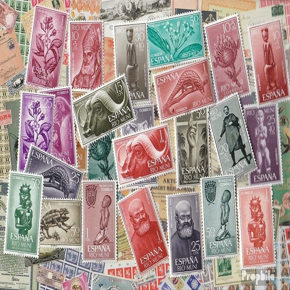 Rio Muni 75 Various Stamps (Stamps for Collectors)