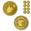 NLR FUN Tooth Fairy Coins Classic Tooth Fairy Golden Coins, Keepsake for Lost Tooth Kids (4 PCS) view 1