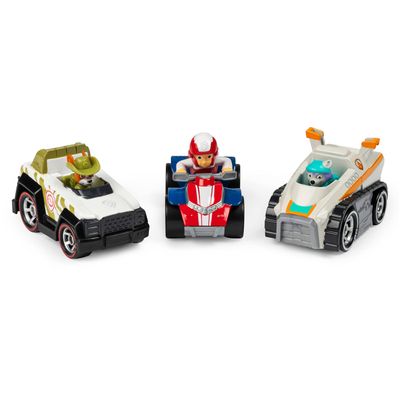 Paw Patrol, True Metal Classic Pack of 3 Collectible Die-Cast Vehicles, 1:55 Scale