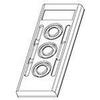 00-3823, Three Button Replacement Cover for 4023 Super-Safeway Button Pendant Enclosure view 1