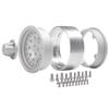 1.9" Alloy Beadlock Wheel Rims for 1/10 RC-4WD D90 SCX10 90034 SCX10 III AXI03007 Rock Crawler view 3