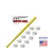 Baseball Set Compatible with Original Wiffle Bat and Wiffle Ball Baseball Set Value Bundle view 2