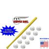 Baseball Set Compatible with Original Wiffle Bat and Wiffle Ball Baseball Set Value Bundle view 3