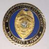 Miami Dade Sheriff Police Law Enforcement Colorized Challenge Art Coin view 1