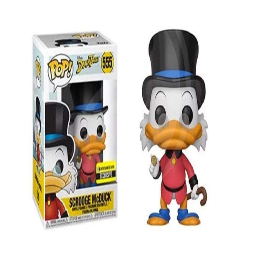 DuckTales Scrooge McDuck Pop! Vinyl Figure #555 - Entertainment Earth Exclusive
