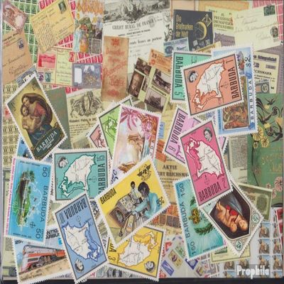 Barbuda 200 Various Stamps (Stamps for Collectors)