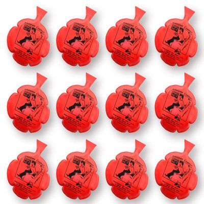 12 Pack Whoopee Cushions, 4 Inch Party Favors, No Automatic Inflation, Novelty Trick Joke Gift and Toy for Kids Children Adults Office Home