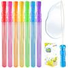 Bubble Wand, 28 Pack 14 Big Bubble Wands Bulk(7 Colors), Non-Toxic Smelless Bubble Toy for Kid Child Birthday Party Favor Wedding Summer Outdoor Pool Activity Bathroom Bath Toys view 1