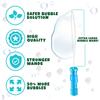 Bubble Wand, 28 Pack 14 Big Bubble Wands Bulk(7 Colors), Non-Toxic Smelless Bubble Toy for Kid Child Birthday Party Favor Wedding Summer Outdoor Pool Activity Bathroom Bath Toys view 3