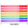 Bubble Wand, 28 Pack 14 Big Bubble Wands Bulk(7 Colors), Non-Toxic Smelless Bubble Toy for Kid Child Birthday Party Favor Wedding Summer Outdoor Pool Activity Bathroom Bath Toys view 4