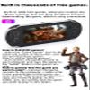 CZT Handheld Game Console 4.3 inch Double Joystick 8GB Build in 2200 Retro Game Video Game Console Arcade Multiple Emulator Mini Portable Game Player MP3/4 TV Out Gifts for Children/Men(Black) view 4