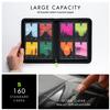 Vault X 4 Pocket Trading Card Zip Binder, 160 Cards, Premium Exo-Tec Album Material, 20 Side-Loading Pages, Folder for Collectible Games, Sports, TCG (Black) view 3