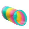 Vinciph 4.2 Inch Giant Sequin Color Rainbow Coil Spring Toy,Classic Magic Spring Decompression Toys,Stair Toys for Children view 1