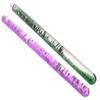 Glitter Wand, Magic Wonder Wand Tube - for Kids, Two 11" Halloween Costume Accessory Princess Fairy Wizard Pretend Play (Purple, Green) view 3