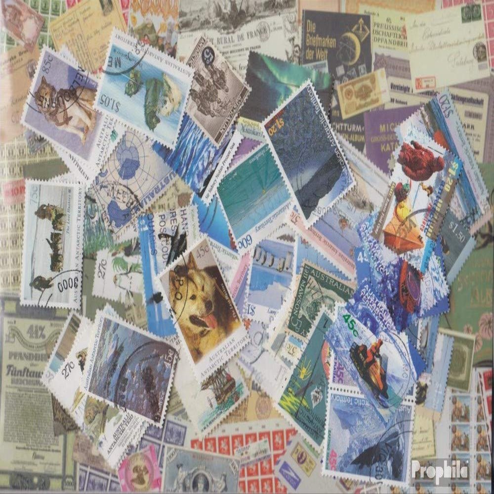 Australian. Areas Antarctica 150 Various Stamps Australian Areas in The Antarctica (Stamps for Collectors)
