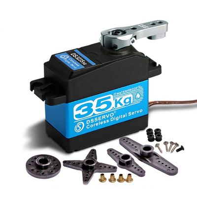 ZOSKAY 35kg high Torque Coreless Motor servo Metal Gear Digital and Stainless Steel Gear servo arduino servo for Robotic DIY,RC car (Control Angle 270)