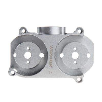 WORKER Metal Flywheel Cage, Mod Kit for Nerf N-Strike Elite Series Stryfe and CS-18 Flat Color Silver