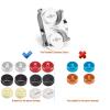 WORKER Metal Flywheel Cage, Mod Kit for Nerf N-Strike Elite Series Stryfe and CS-18 Flat Color Silver view 2